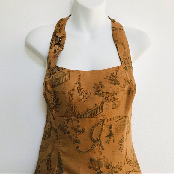 NOVECENTO Laura Stearn Cruciano CHINOISERIE DRESS - Picture 10 of 16